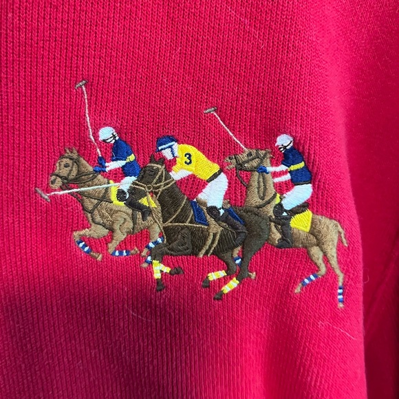 Men’s quarter zip up long sleeve shirt, thicker material - Picture 3 of 4